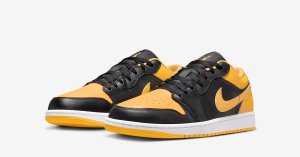 Nike Air Jordan 1 Low 553558-072 Yellow Ochre