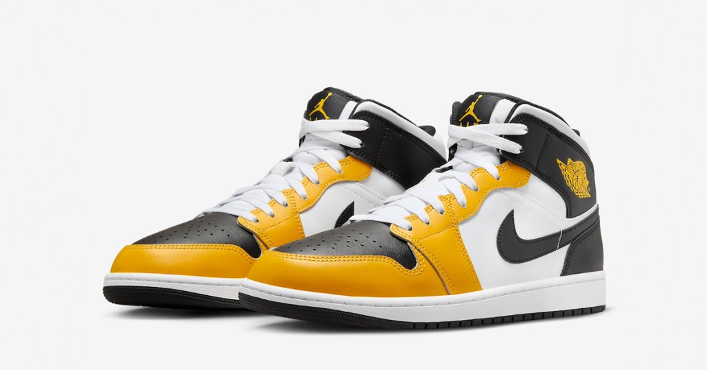 Nike Air Jordan 1 Mid DQ8426-701 Yellow Ochre