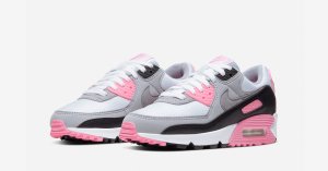 Pink og grå Nike Air Max 90 CD0490-102