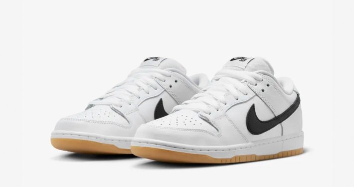 Hvide Nike SB Dunk Low CD2563-101