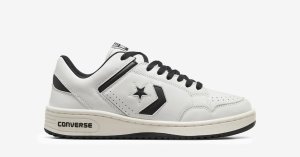 Hvide og sorte Converse Weapon Low A07239C