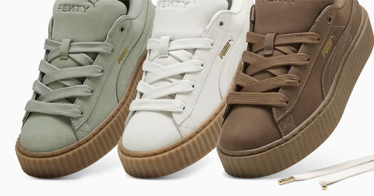 Fenty x Puma Creeper Phatty Earth Tone Pack