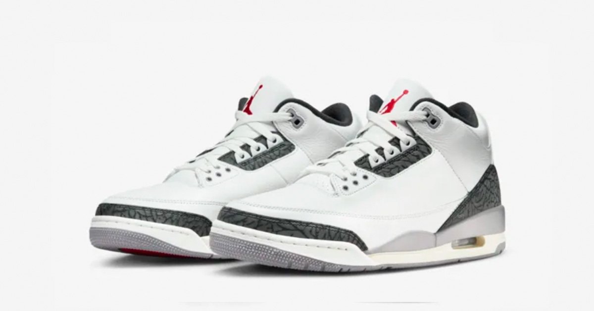 Nike Air Jordan 3 Retro Cement Grey CT8532-106