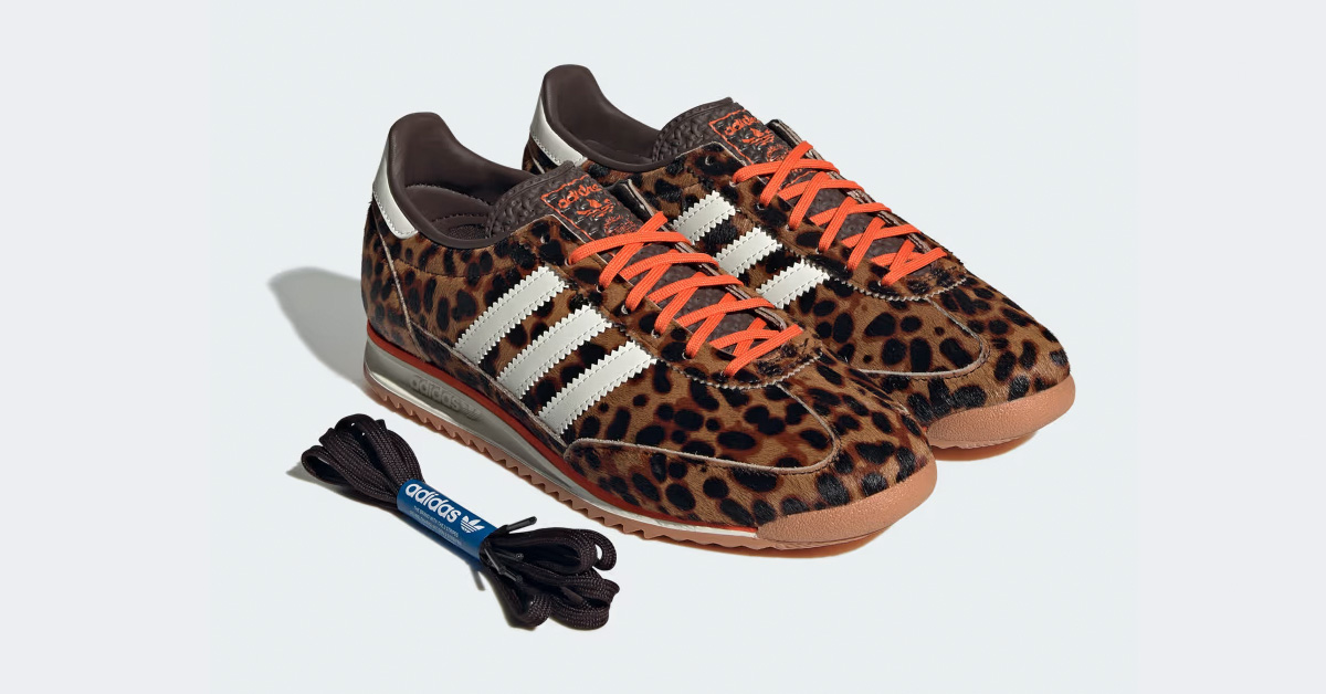 Adidas SL 72 OG Leopard JI0189 - Sneakers med leopardmønster