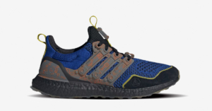 Fortnite x Adidas UltraBoost Battle Bus sneaker i blå